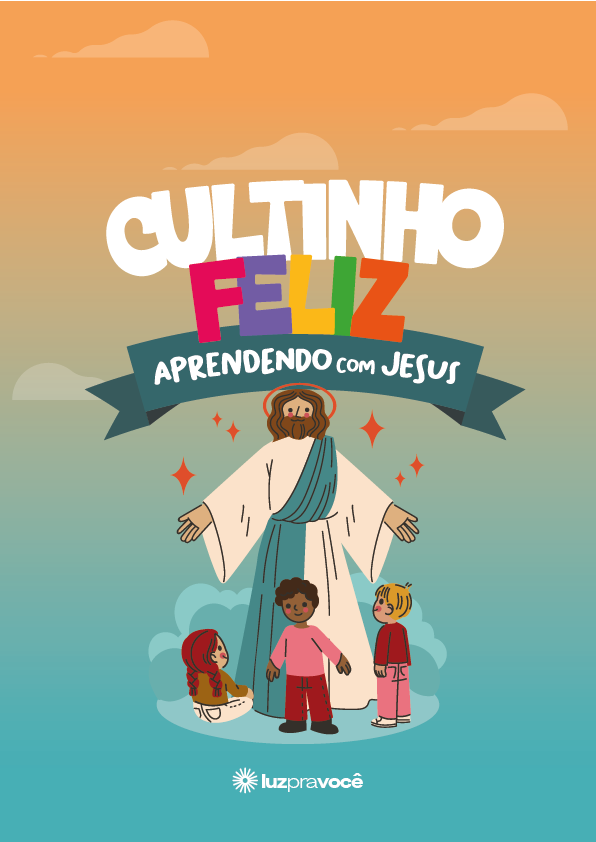 Capa Cultinho Feliz Vol 3 - Histórias e Ensinos de Jesus